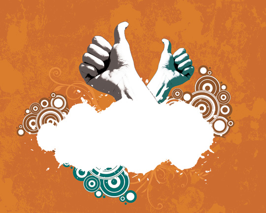 How To Create The Best Website Content - Thumbs up